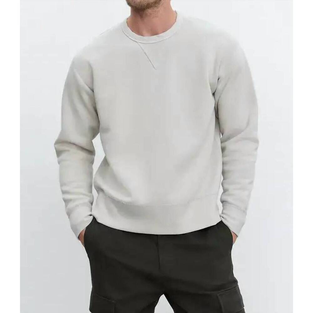 NEW VELVET BY GRAHAM & SPENCER isamu crew sweatshirt in ancient